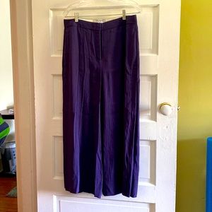 M.M. LAFLEUR The Zhou Culotte - Washable Silk
Purple